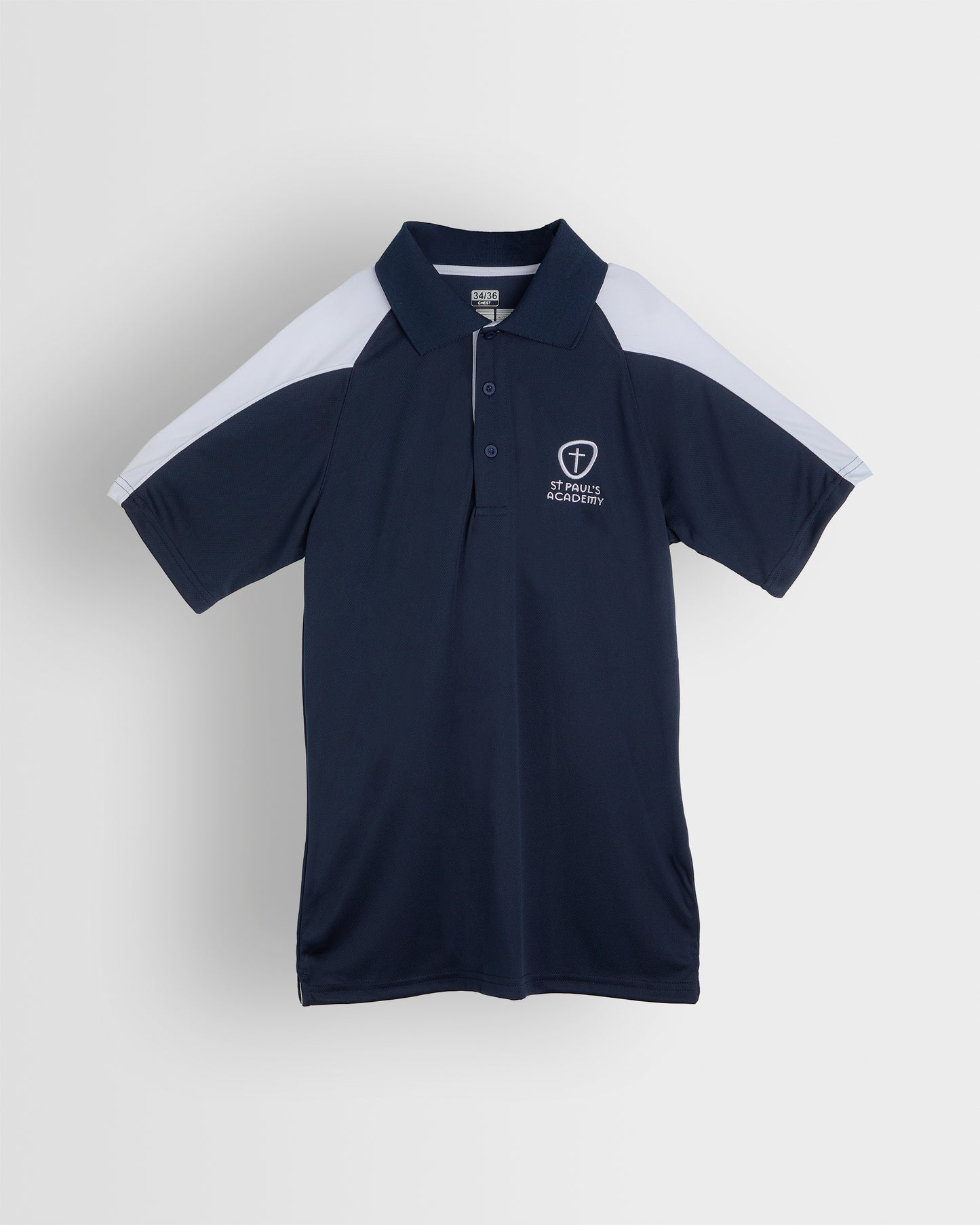 Unisex Navy-White Games Polo