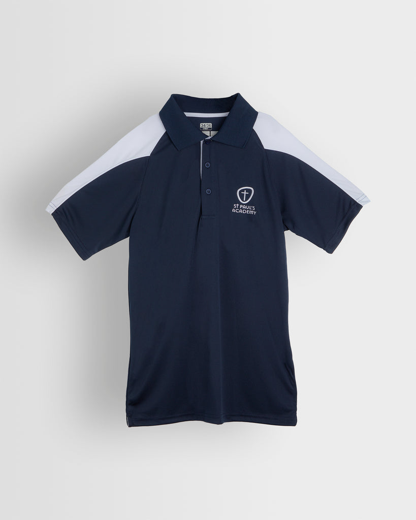 Unisex Navy/White Games Polo