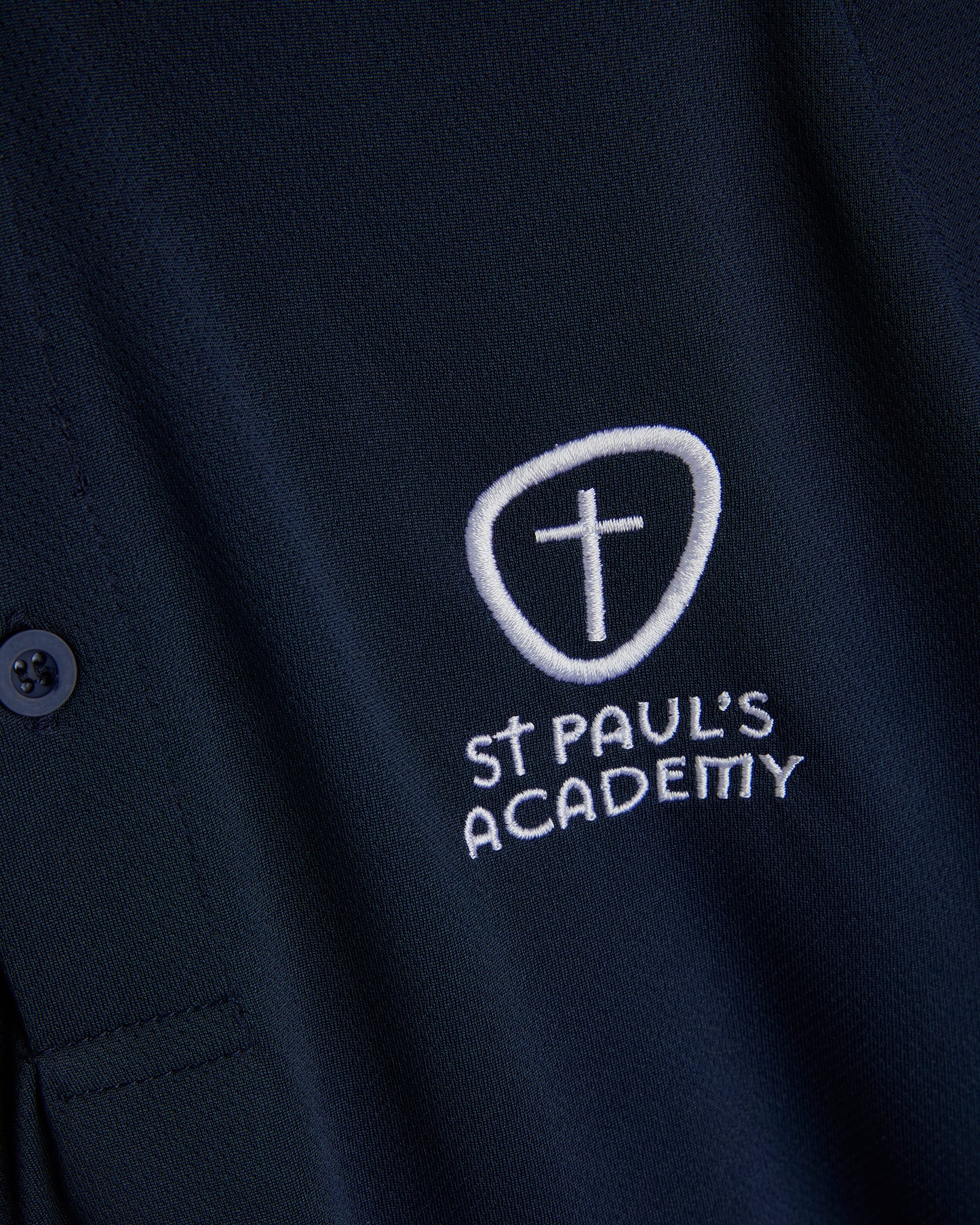 Unisex Navy-White Games Polo