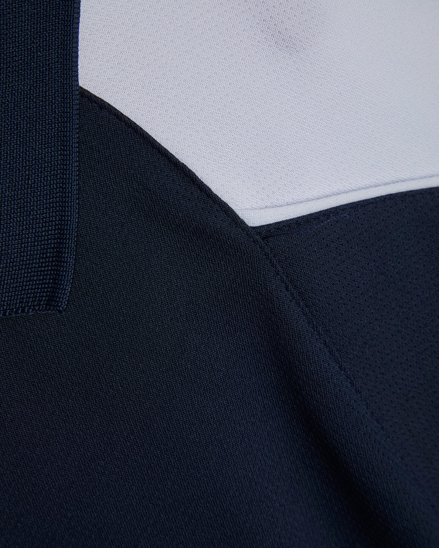 Unisex Navy-White Games Polo