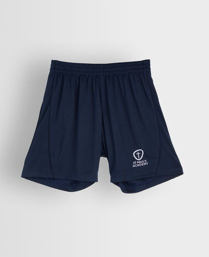 Unisex Navy Games Shorts