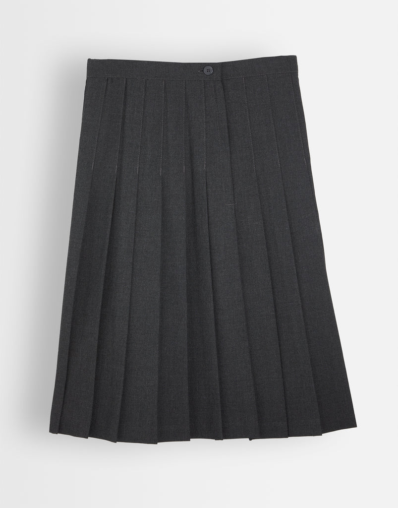 New Style Girls Grey Pleated Skirt