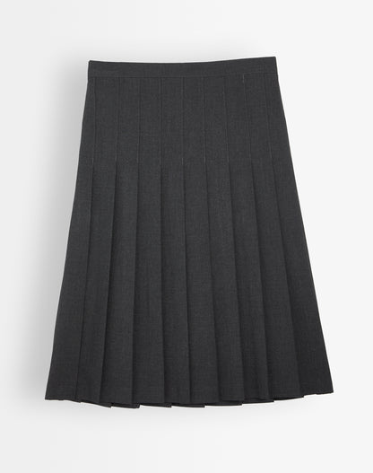 New Style Girls Grey Pleated Skirt