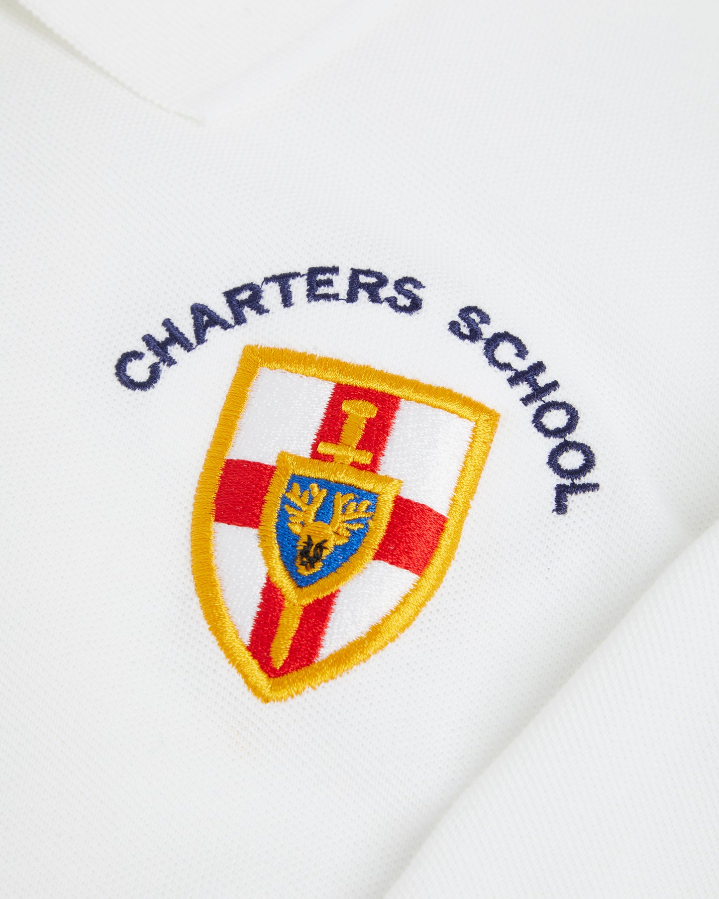 Unisex White Summer Polo Shirt Years 10 to 11 Sept 2024 (discontinued)
