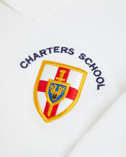 Unisex White Summer Polo Shirt Years 10 to 11 Sept 2024 (discontinued)