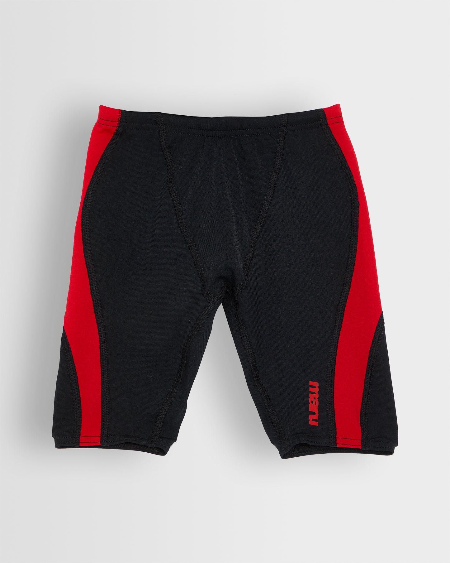 Boys Black-Red Swimming Trunks