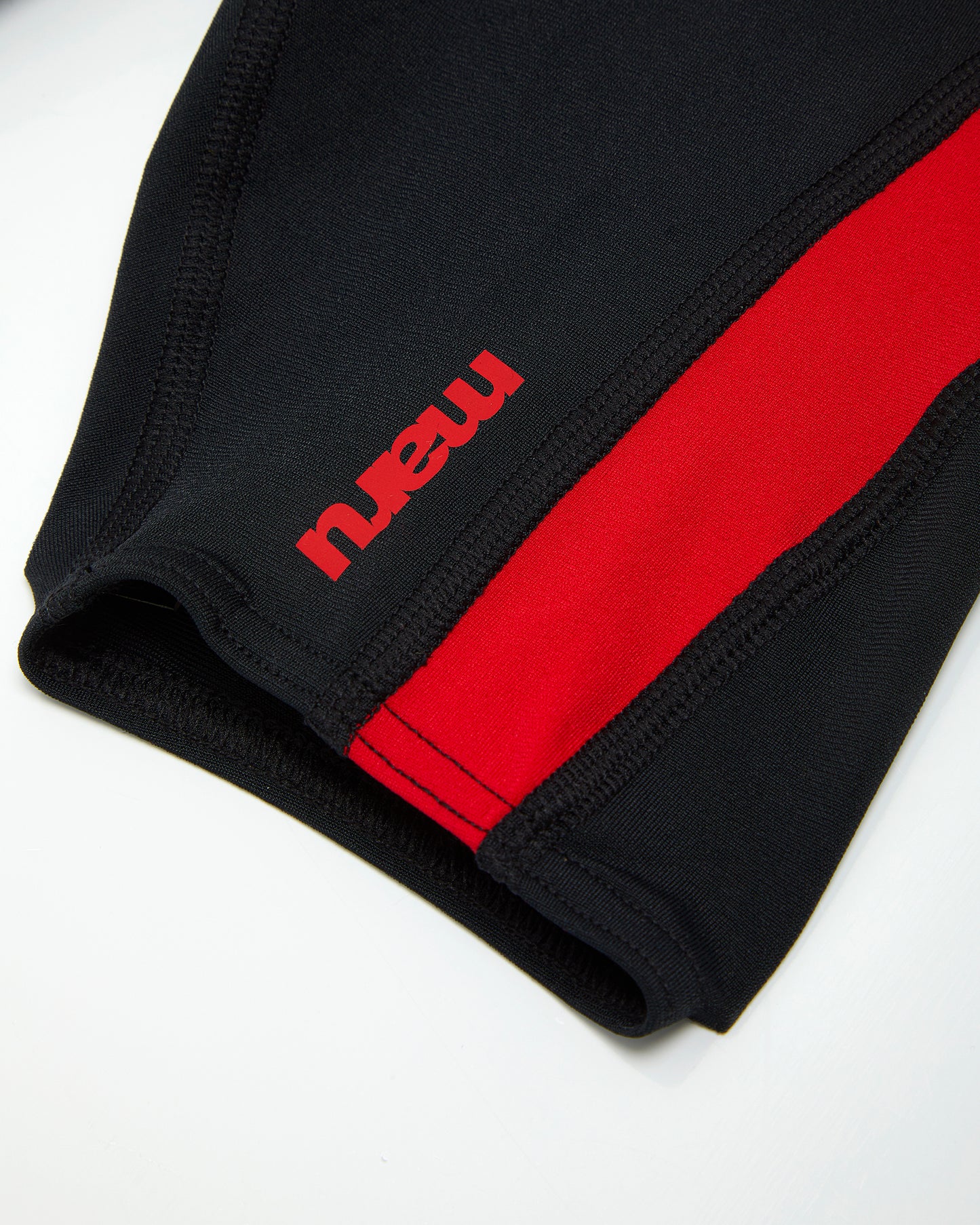 Boys Black-Red Swimming Trunks