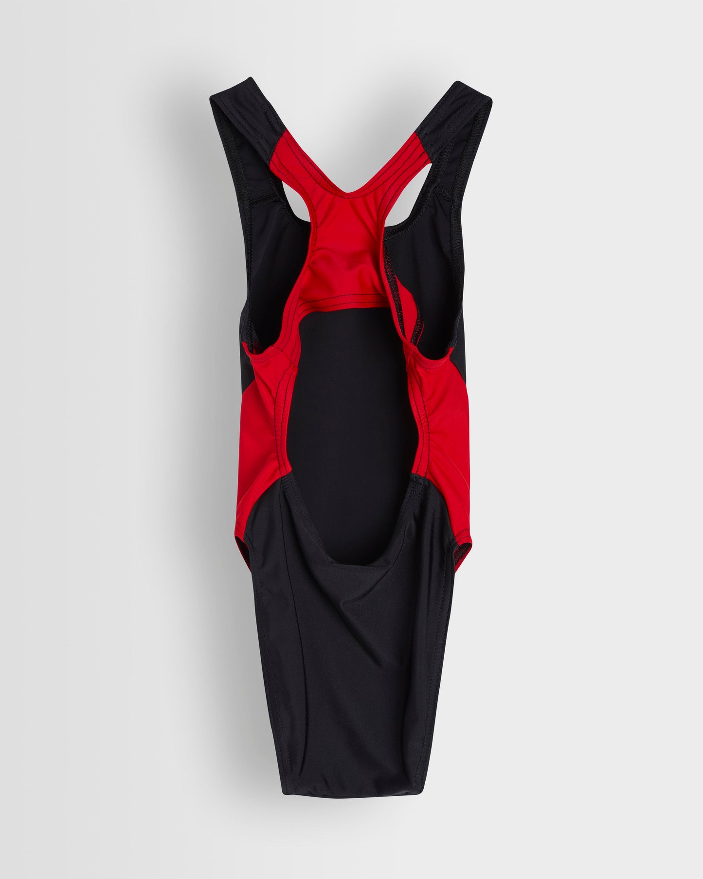 Girls Black-Red Swimming Costume