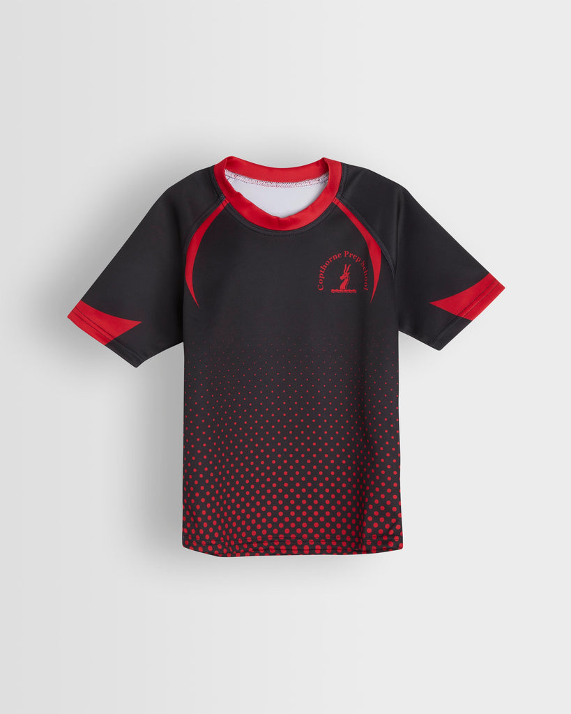 Boys Black/Red Games Shirt