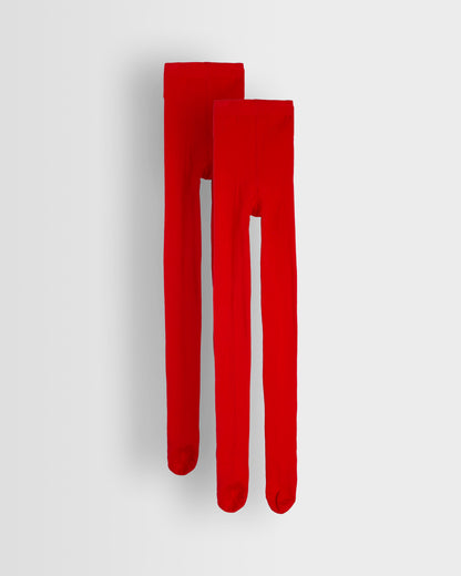 Girls Red Tights