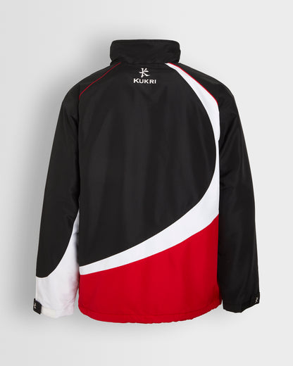 Unisex Black-Red-White Smock Top