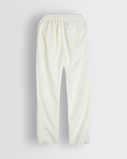 Unisex Cream Cricket Trousers