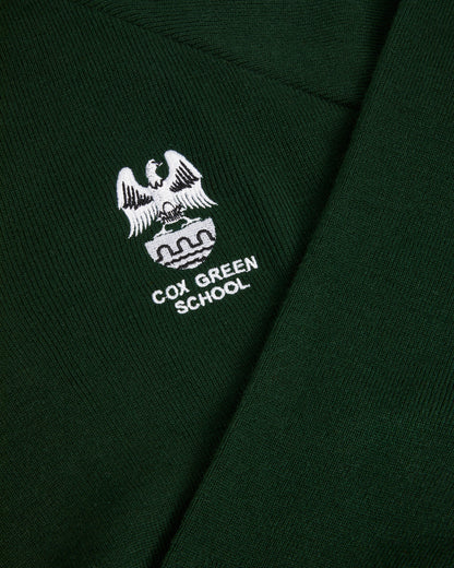 Green V Neck Pullover