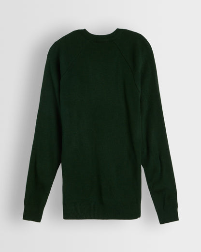Green V Neck Pullover