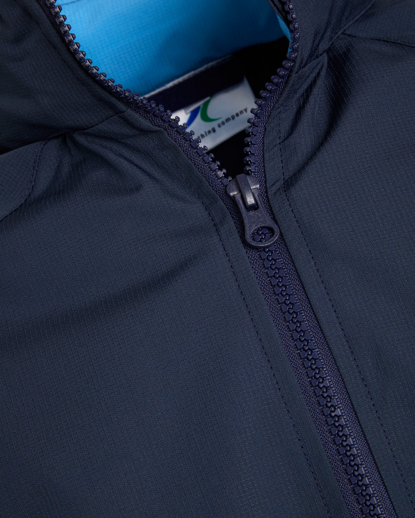 Unisex Navy Waterproof Coat