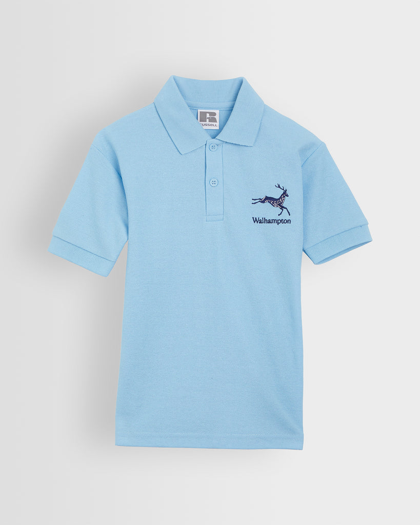 Unisex Sky Blue Polo Shirt