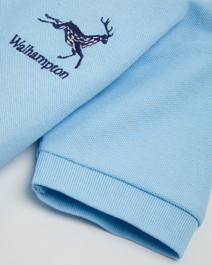 Unisex Sky Blue Polo Shirt