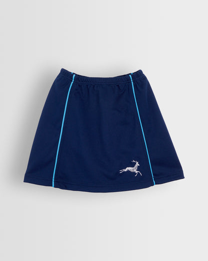 Girls Navy-Sky Games Skort