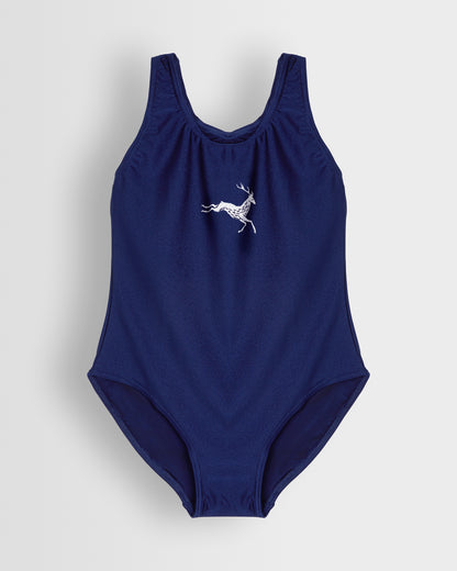 Girls Navy Swimsuit