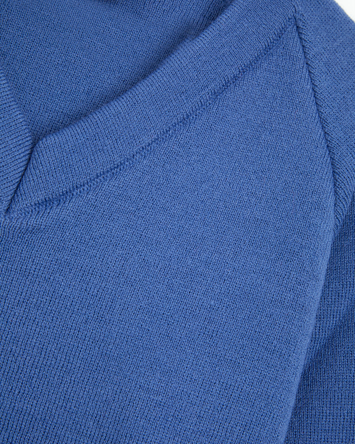 Unisex Blue V Neck Sweater