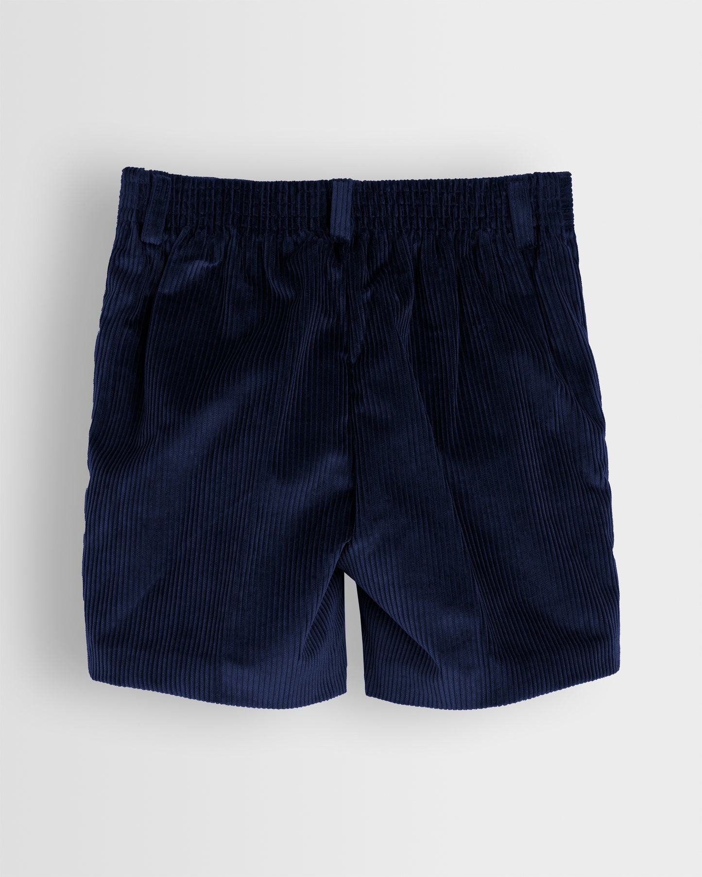 Boys Navy Cord Shorts