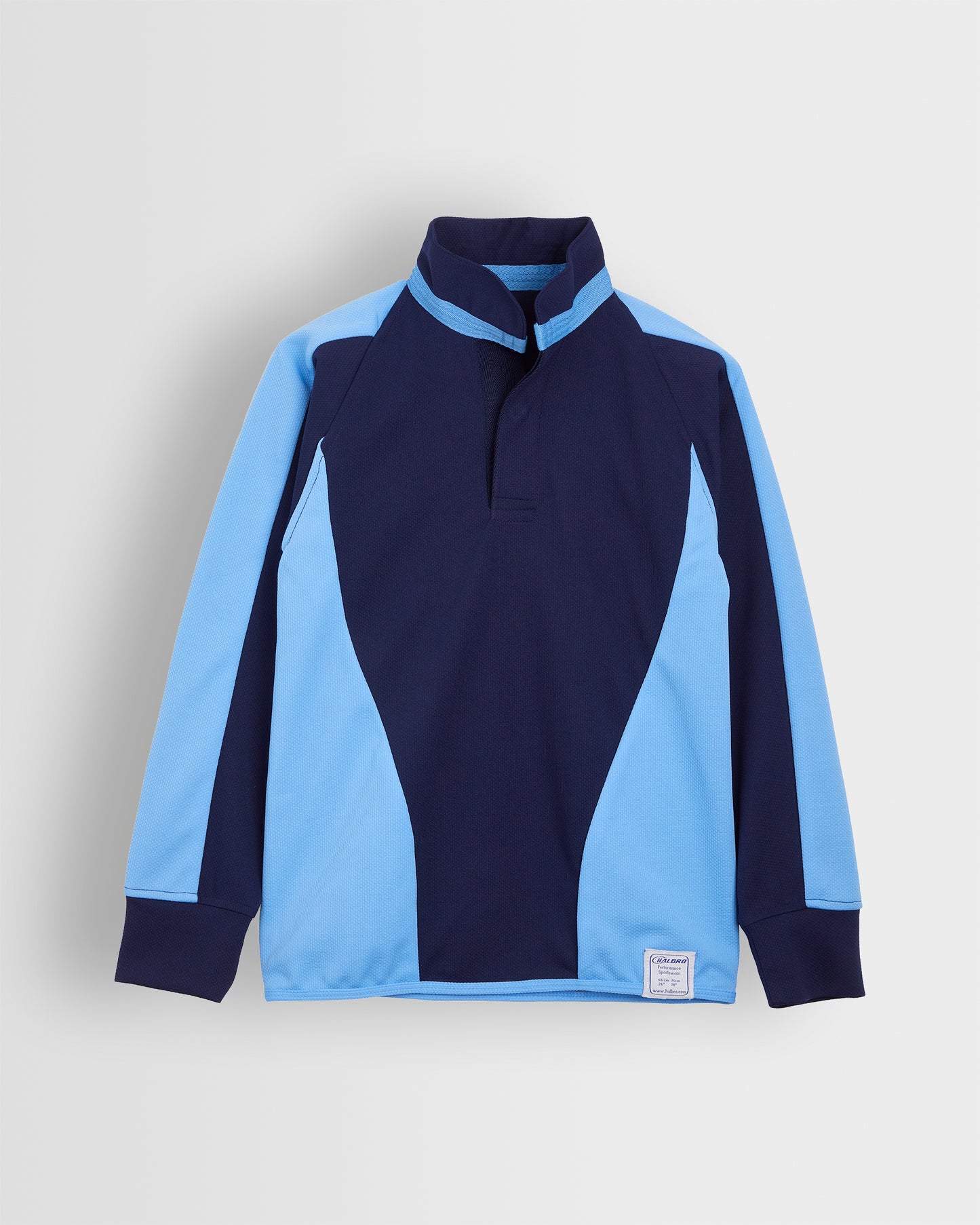 Boys Navy-Sky Reversible Rugby Shirt