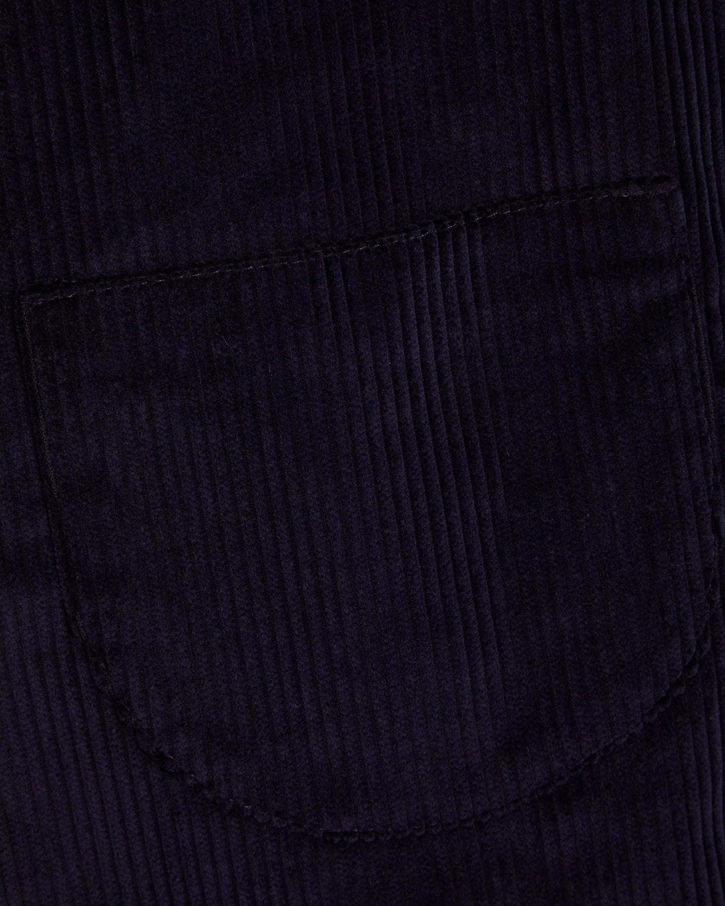 Girls Navy Cord Pinafore