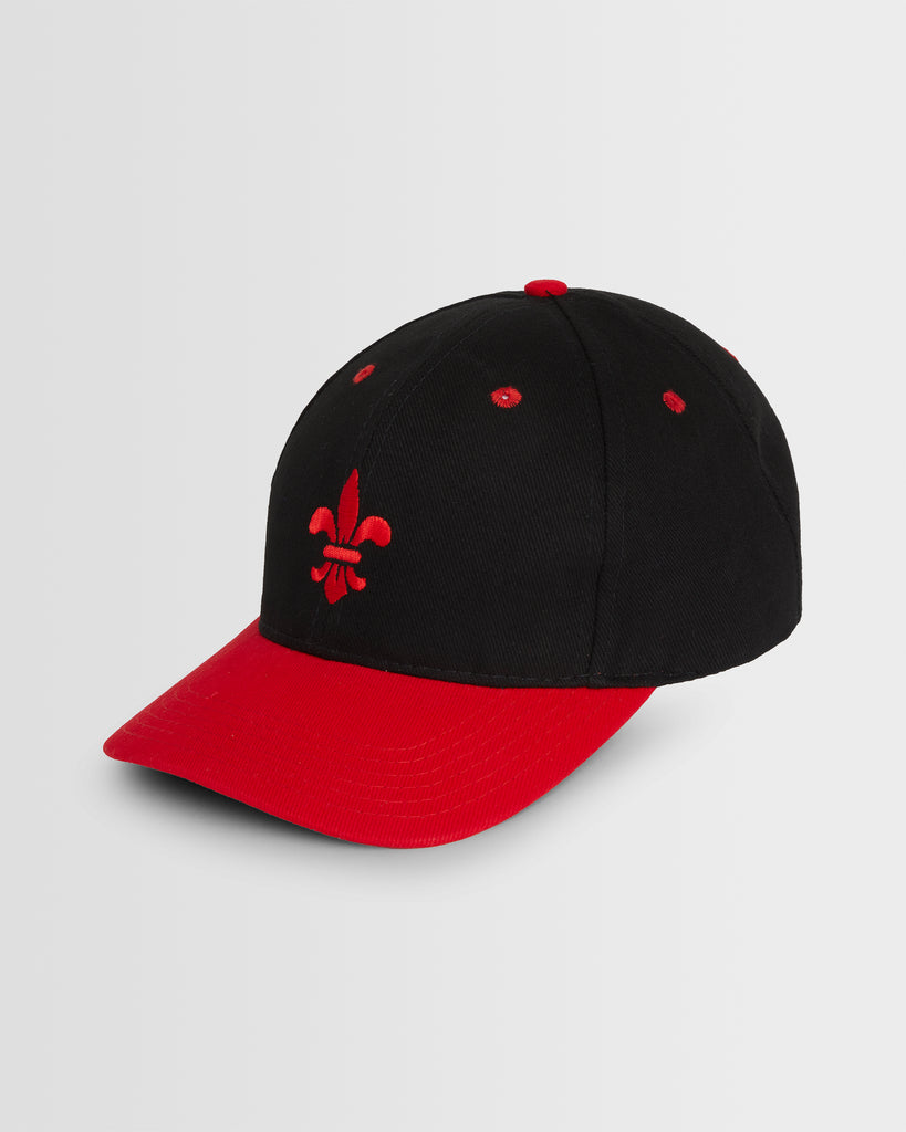 Unisex Black/Red Baseball Cap