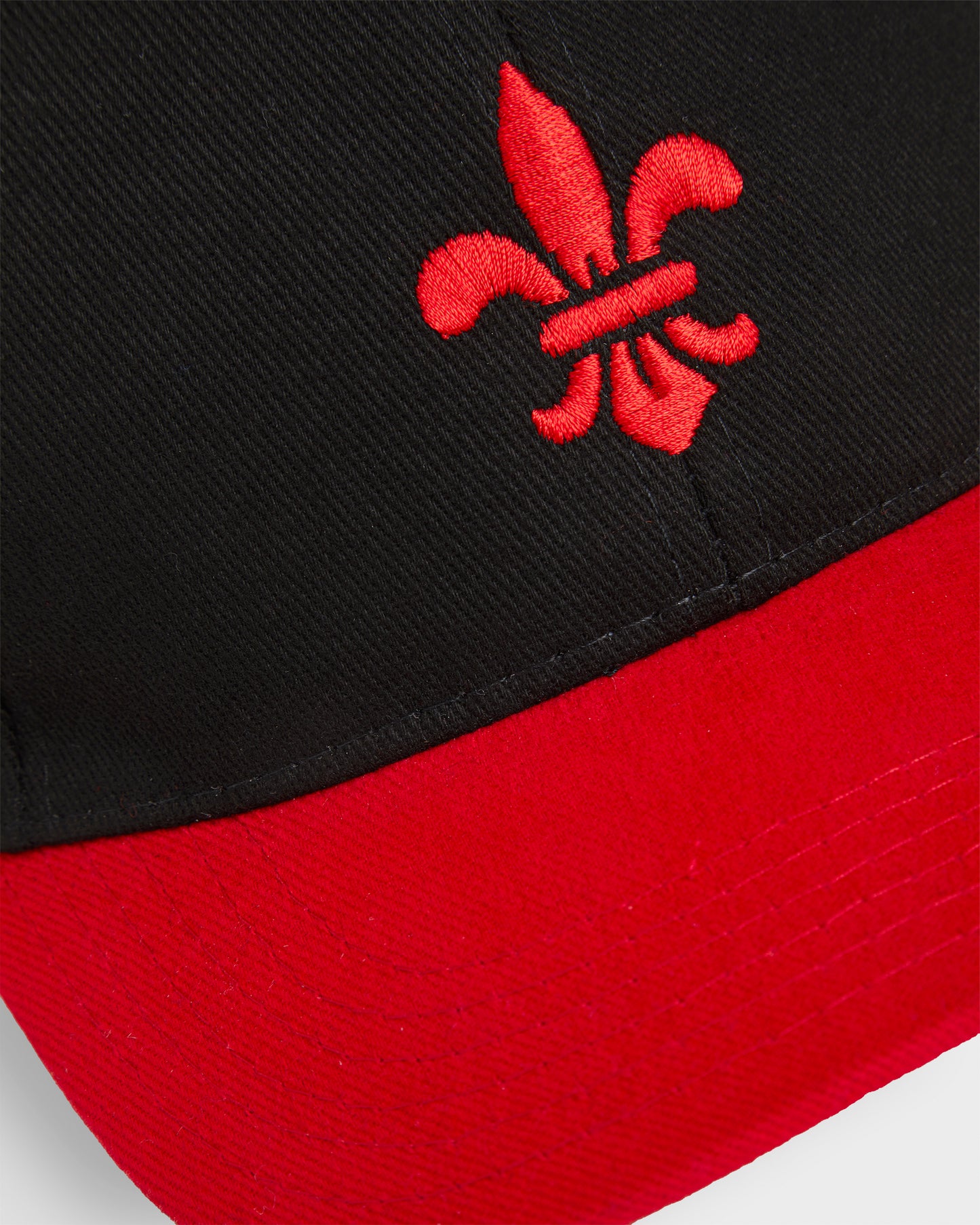Unisex Black/Red Baseball Cap