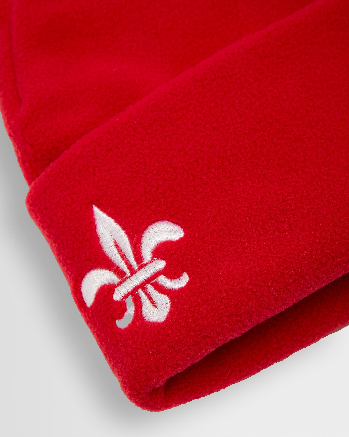 Unisex Red Fleece Hat