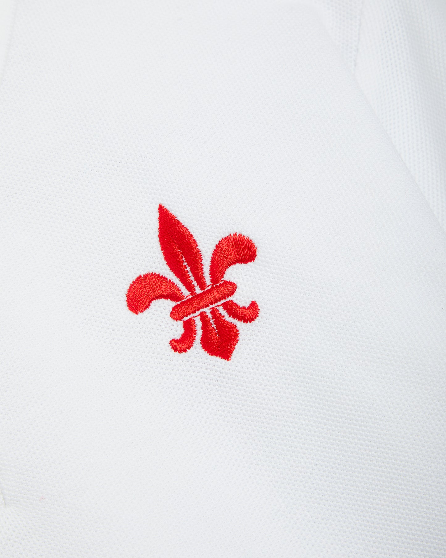 Unisex White Polo