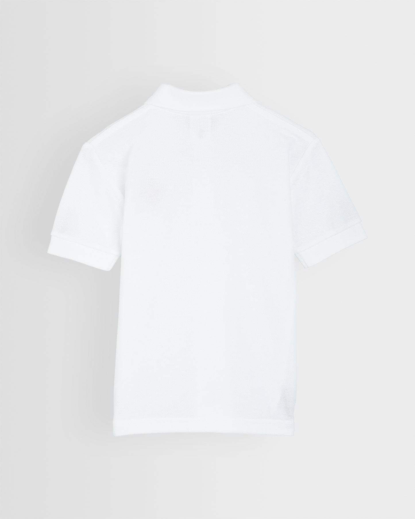 Unisex White Polo