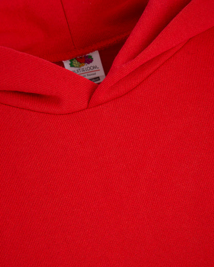 Girls Red Hooded Sweatshirt