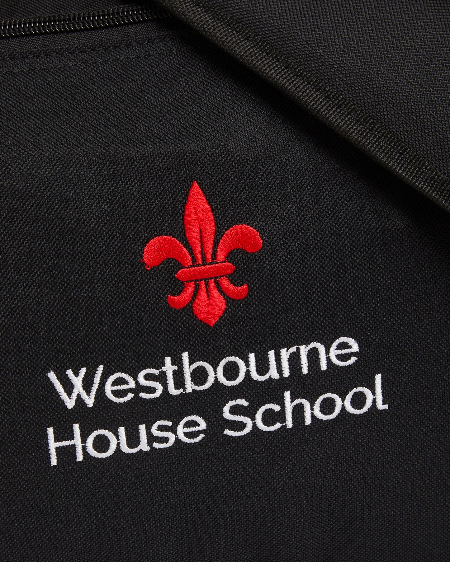 Black/Red Sports Kit Bag