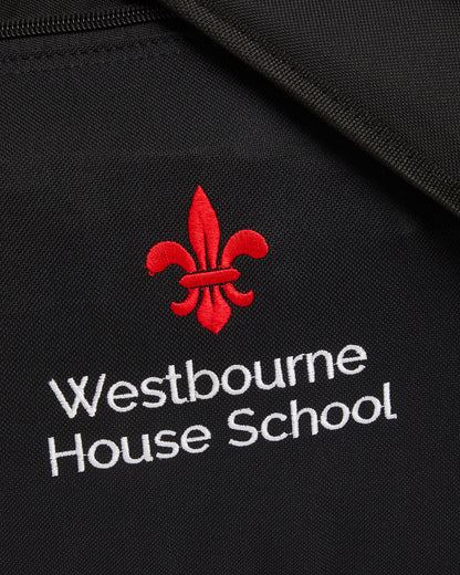 Black/Red Sports Kit Bag