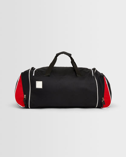 Black/Red Sports Kit Bag
