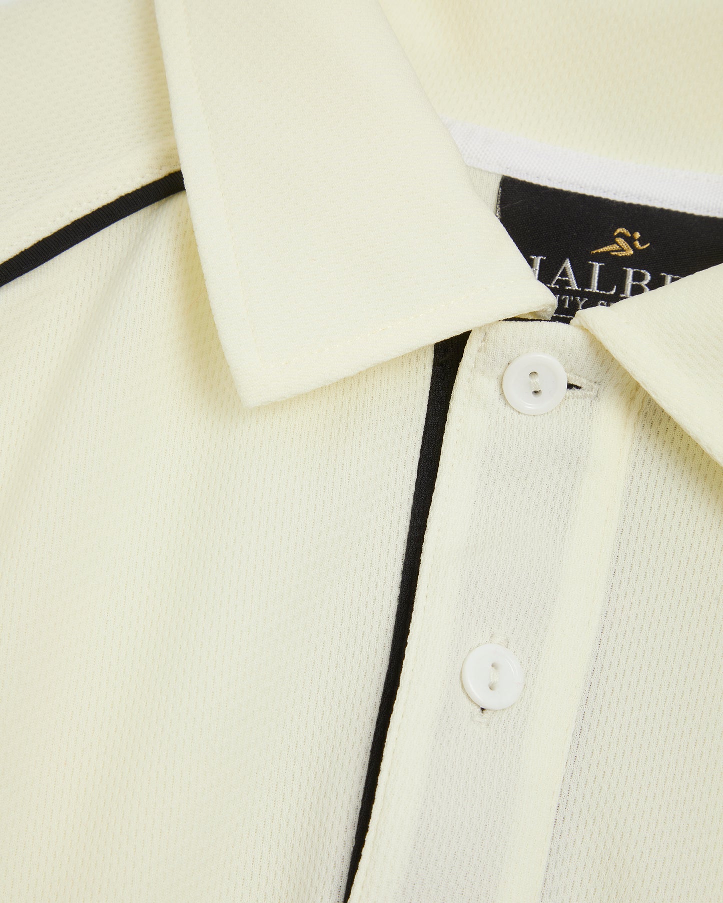 Unisex Cream Cricket Shirt