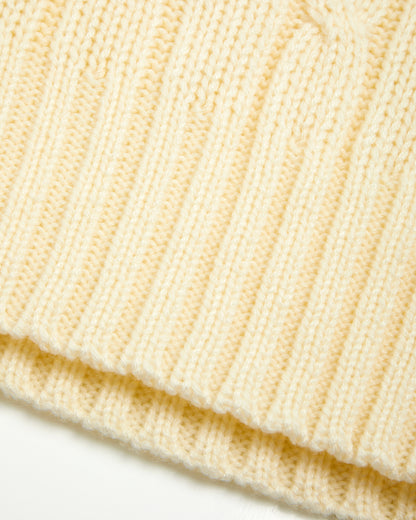 Unisex Cream Cricket Slipover