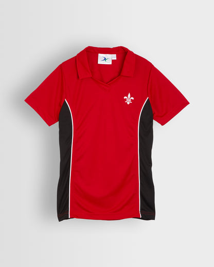 Girls Black-Red Games Top