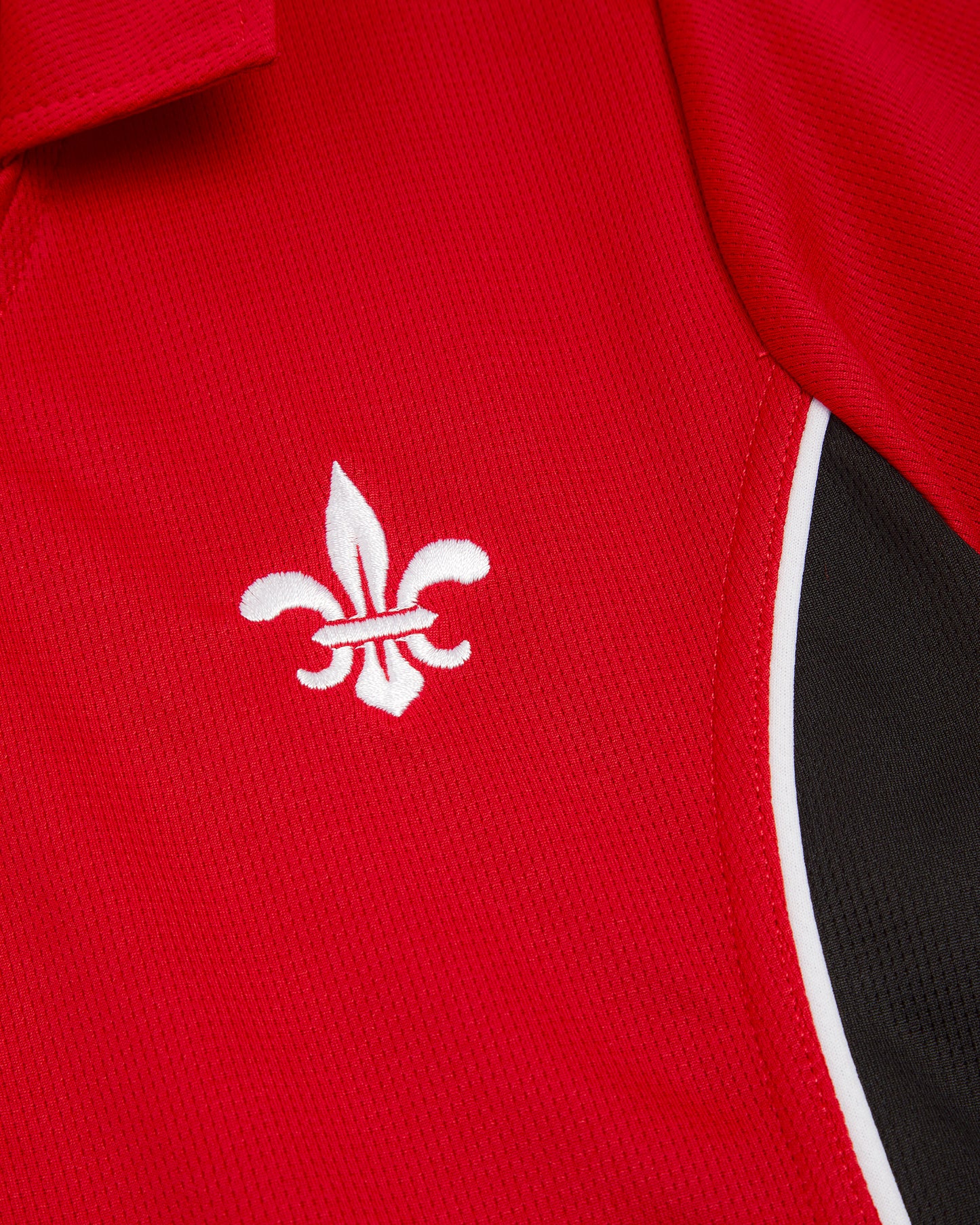 Girls Black-Red Games Top