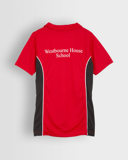 Girls Black-Red Games Top