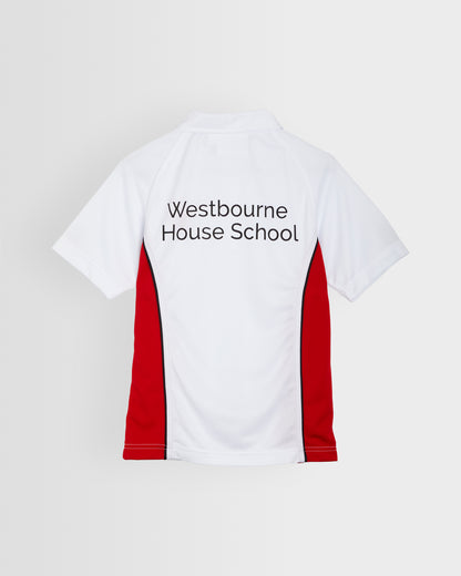 Boys White-Red Games Top