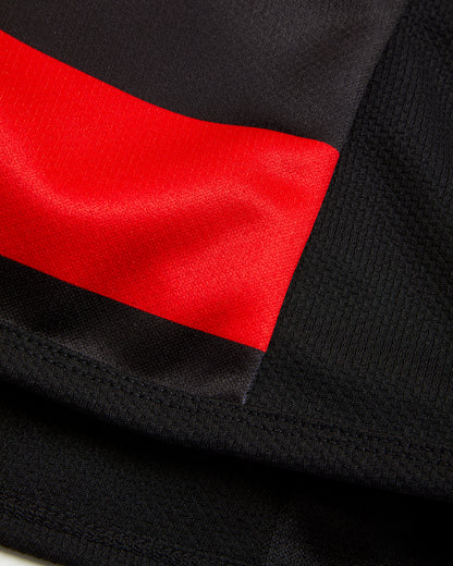 Boys Red-Black Football-Rugby Shirt