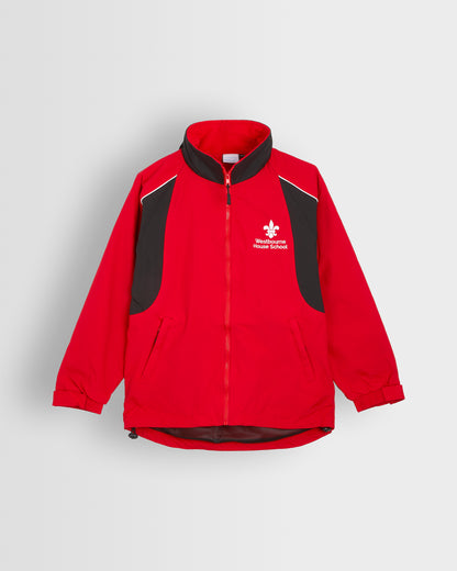 Unisex Red Tracksuit Top
