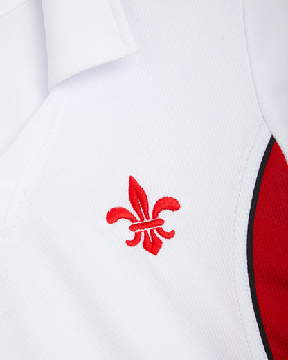 Girls White-Red Games Top