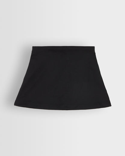 Girls Black Games Skort- Longer length