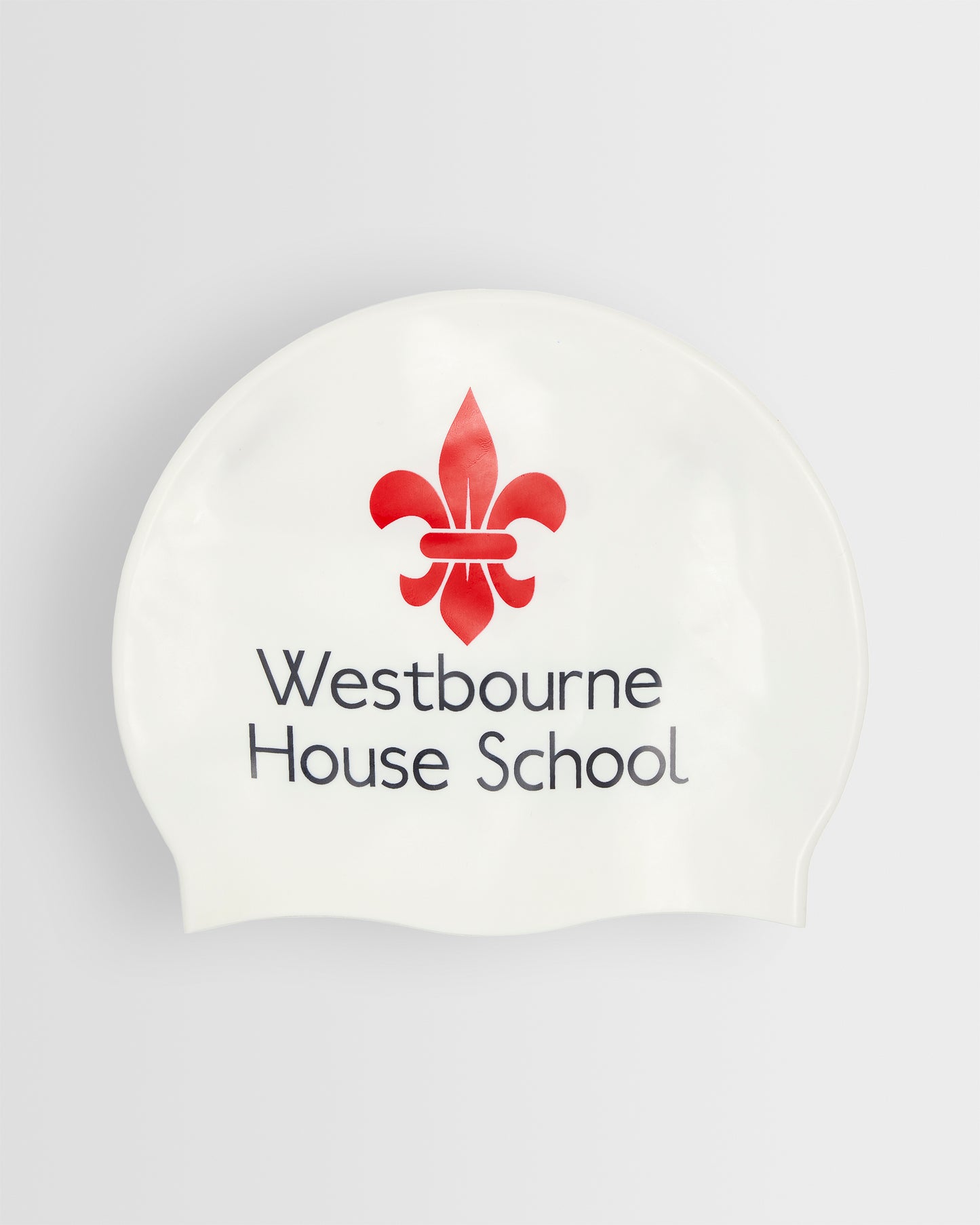Girls White Swim Cap