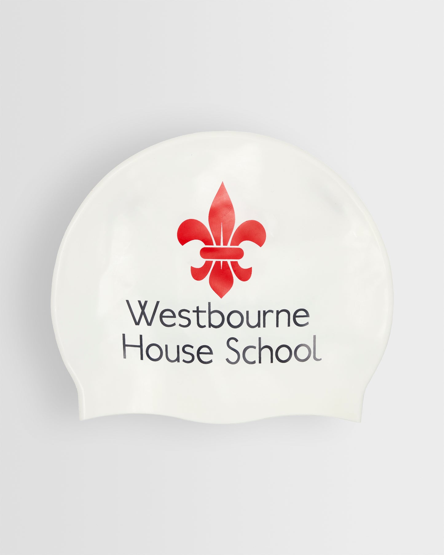Girls White Swim Cap