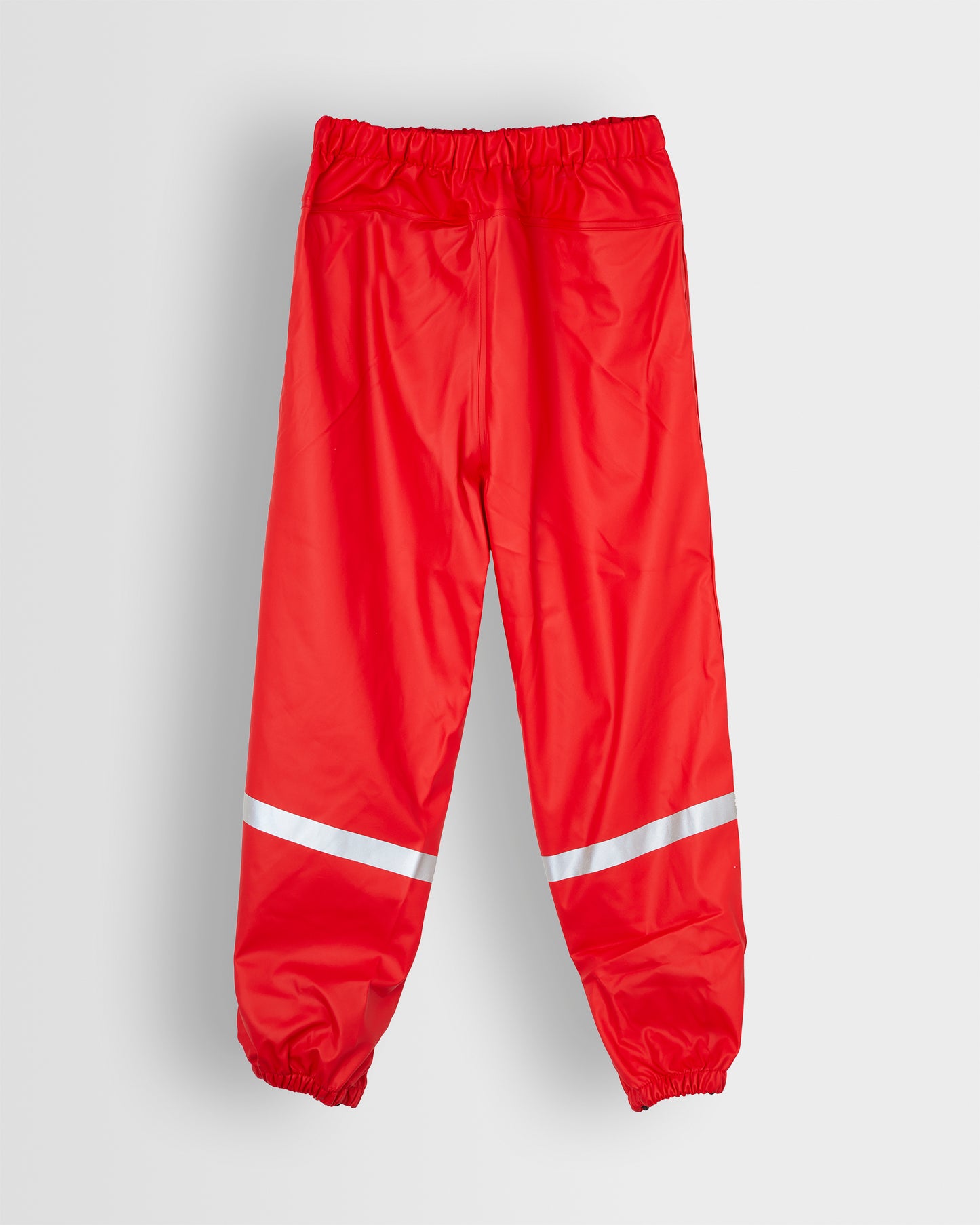 Unisex Red Waterproof Trousers