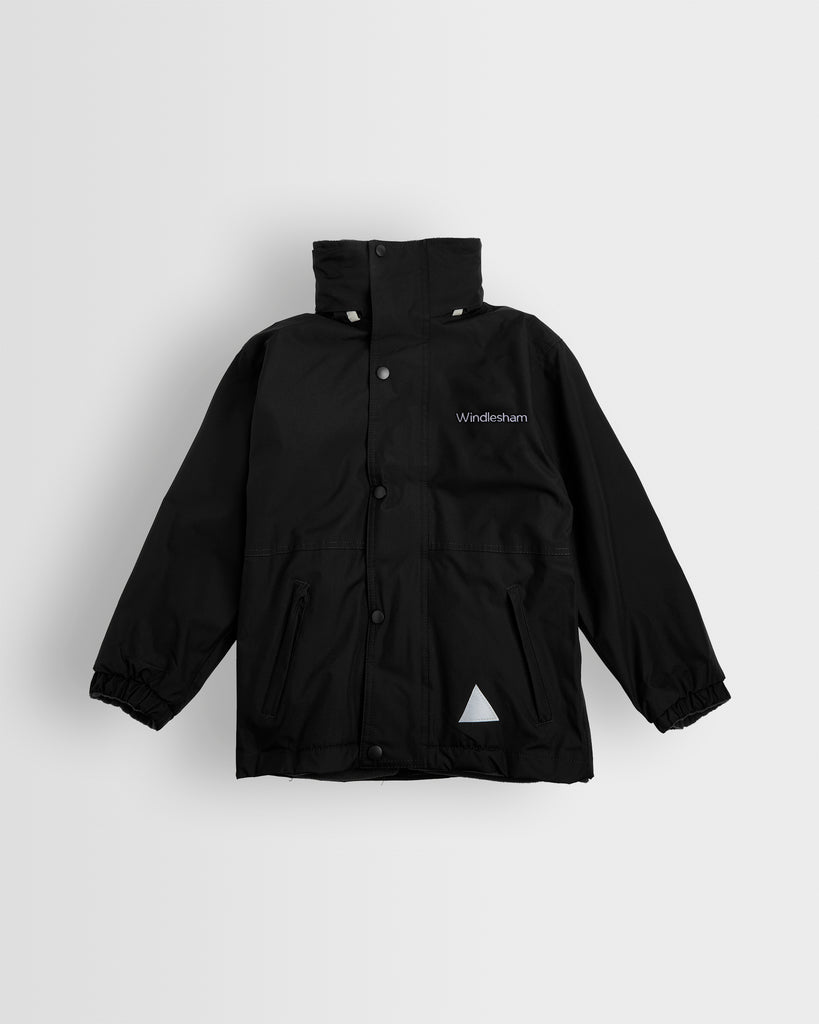 Unisex Black Outdoor Jacket
